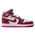 Jordan Retro 1 High OG - Boys' Preschool White/Team Red