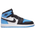 Jordan Retro 1 High OG - Boys' Preschool White/Blue/Black