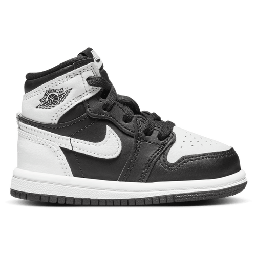 

Jordan Boys Jordan Retro 1 HI OG Remastered - Boys' Toddler Basketball Shoes White/Black/White Size 7.0
