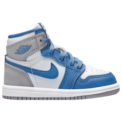 Boys' Toddler - Jordan Retro 1 HI OG Remastered - Blue/White/Grey
