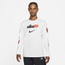 Nike Swoosh By Air Long Sleeve T-Shirt - Men's White