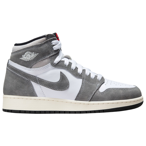 Shop Jordan Boys  Retro 1 High Og In Black/red/grey