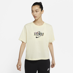 Women's - Nike Boxy Nature T-Shirt - White/Black