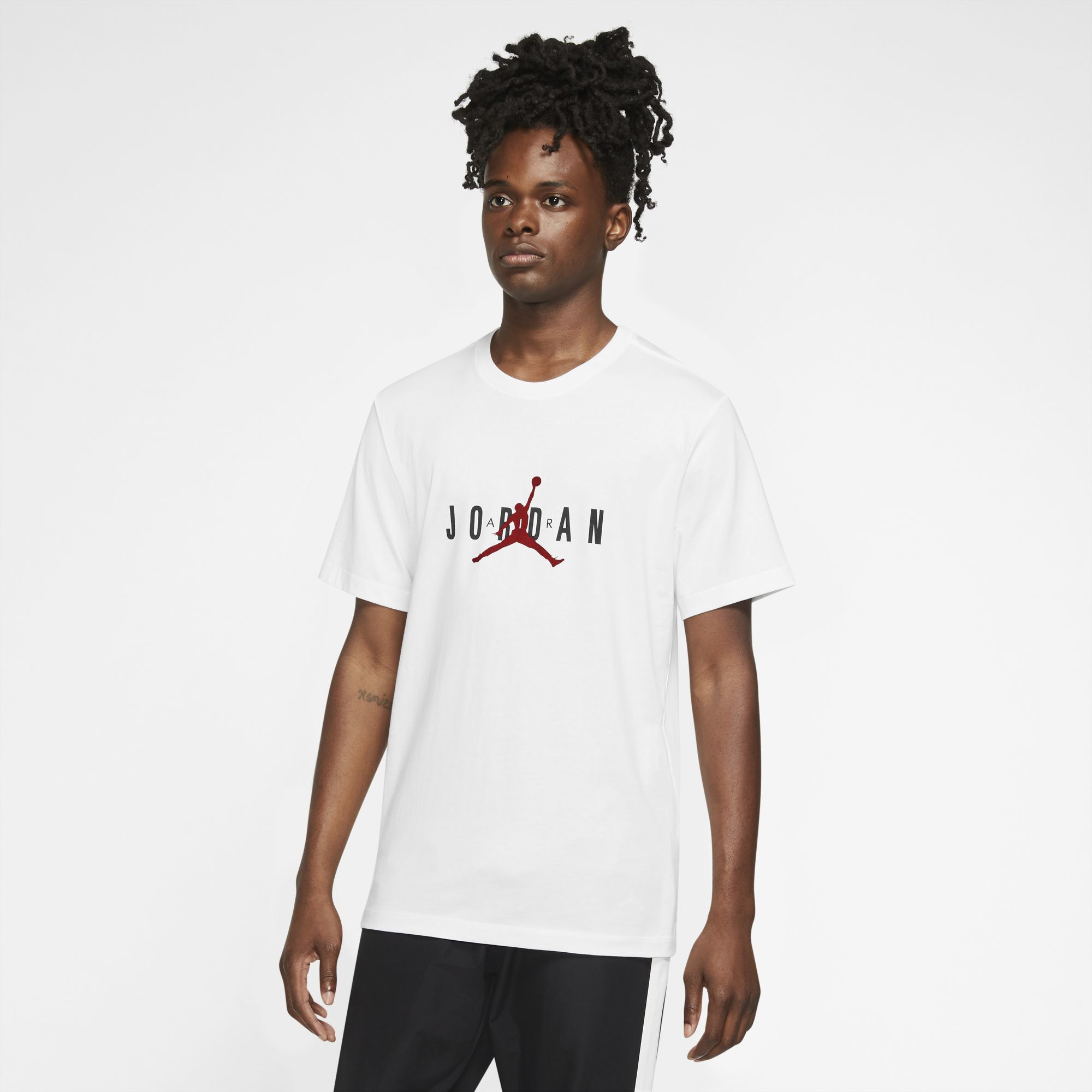 Jordan Short-Sleeve Crew White