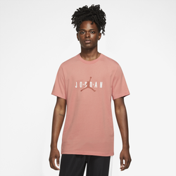 Men's - Jordan Air Stretch Short Sleeve Crew - Light Madder Root/Madder Root