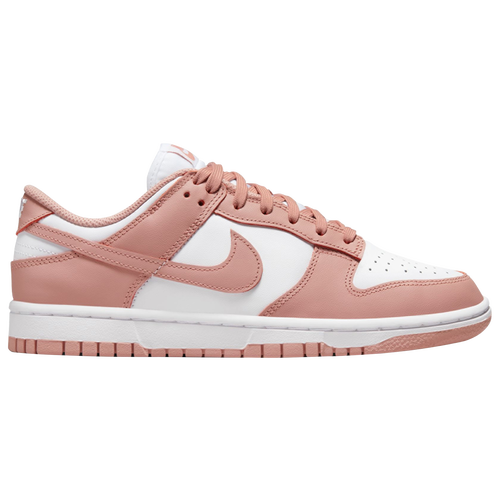 

Nike Womens Nike Dunk Low - Womens Shoes Pink/White Size 05.0