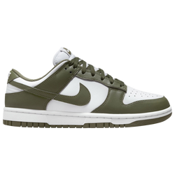 Women's - Nike Dunk Low - Olive/White/White