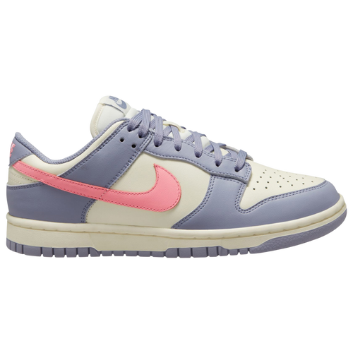 Nike Dunk Low Sneakers In Indigo Haze/coral Chalk/sail