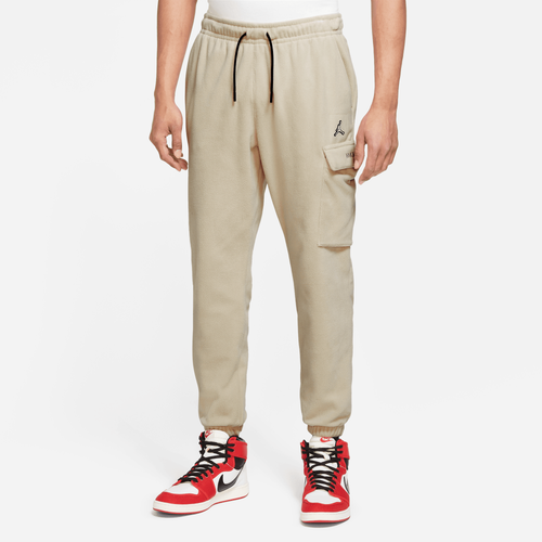 

Nike Mens Nike Essential GFX Velour Fleece Winter Pants - Mens Beige Size S
