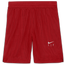 Nike Dri-FIT Essential Fly Shorts - Girls' Grade School University Red/White