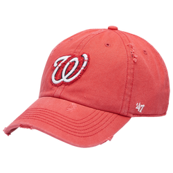 Men's - 47 Brand Nationals Weathered 47 Clean Up Cap - Multi/Red