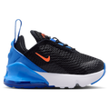 Nike Air Max 270 - Nike Black/Turf Orange Blue Crystal