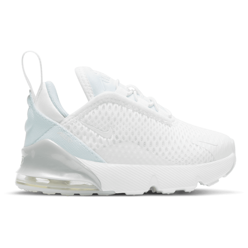 

Nike Air Max 270 RT - Boys' Toddler White/Silver/White Size 7.0