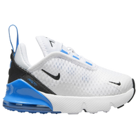 Nike Air Max 270 React White/Laser Blue Grade School Kid's Shoes -  Hibbett