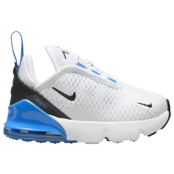 Boys' Toddler - Nike Air Max 270 - White/Black/Photo Blue