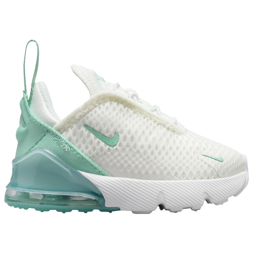 

Nike Boys Nike Air Max 270 - Boys' Toddler Basketball Shoes Summit White/Emerald Rose/Jade Ice Size 6.0