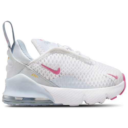 Shop Nike Boys  Air Max 270 Rt In White/pinksicle/blue Tint