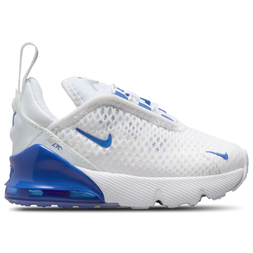 

Nike Boys Nike Air Max 270 RT - Boys' Toddler Running Shoes White/Game Royal/Wolf Grey Size 6.0