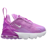 Nike Air Max 270 White/Pink Foam/Honeydew Grade School Girls