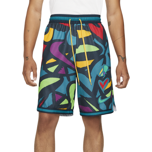 

Nike Mens Nike Dry DNA Shorts - Mens Spruce Blue/University Gold Size L