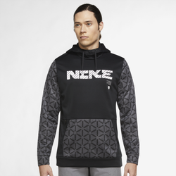 Men's - Nike 6MO AOP2 Pullover Hoodie - Black/Anthracite