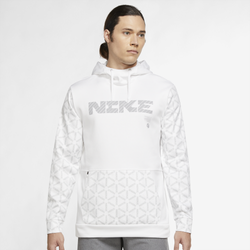 Men's - Nike 6MO AOP2 Pullover Hoodie - White/White