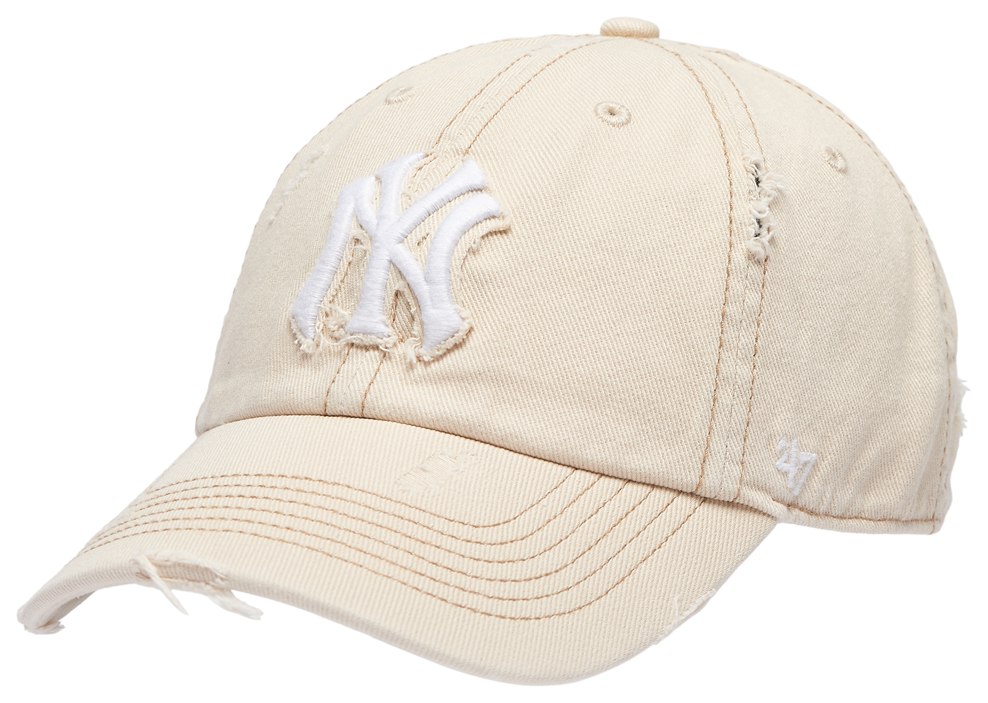Mary casquette ♡ ivory 47 Brand Yankees Weathered 47 Clean Up Cap - Men's | Foot Locker