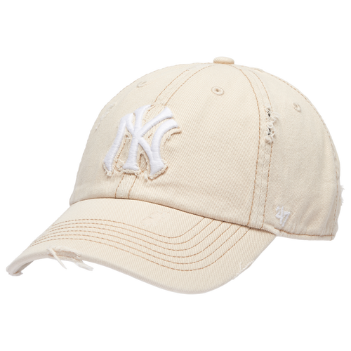 47 Brand Yankees Weathered 47 Clean Up Cap - 47 Brand Beige/Multi