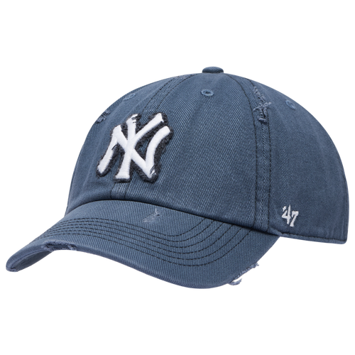 47 Brand Yankees Weathered 47 Clean Up Cap - 47 Brand Blue/Multi