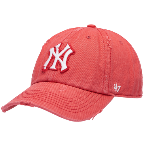 47 Brand Yankees Weathered 47 Clean Up Cap - 47 Brand Multi/Red
