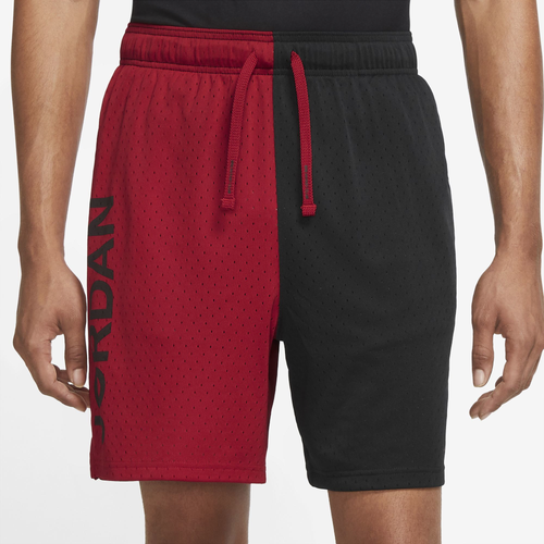 

Jordan Mens Jordan Dri-FIT Sport Mesh Graphic Shorts - Mens Gym Red/Black/Gym Red Size S
