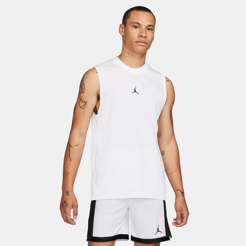 JORDAN Tank top JORDAN DRI-FIT in black/ white