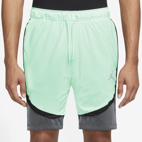 

Jordan Mens Jordan Dri-FIT Sport Statement Shorts - Mens Mint Foam/Football Gray/Black Size L