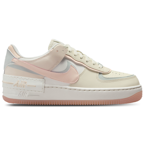 

Nike Womens Nike Air Force 1 Shadow - Womens Basketball Shoes Coconut Milk/Crimson Tint/Light Silver Size 8.5