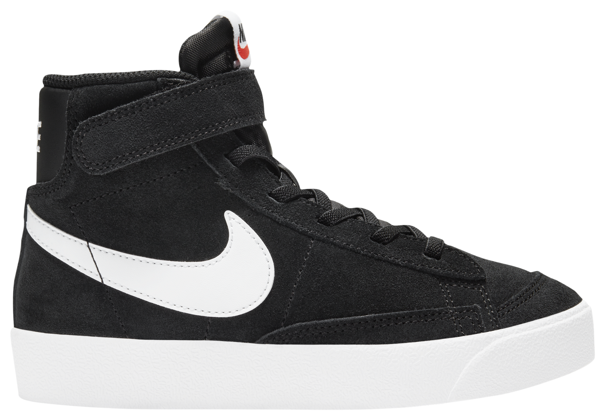 nike blazer black on feet