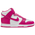 Nike Dunk High - Women's Pink/White