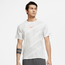 Nike Dri-FIT Sports Clash Short Sleeve Top - Men's White/White/Magic Ember