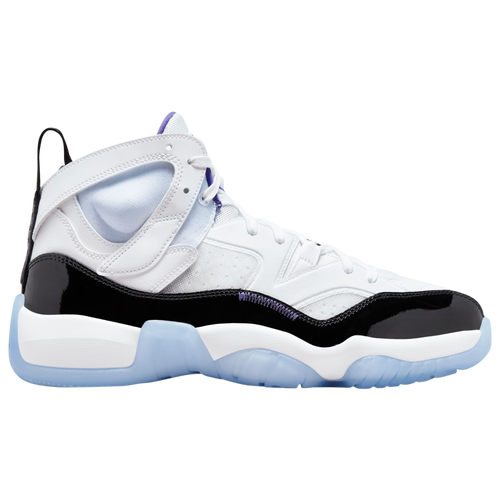 Shop Jordan Mens  Jumpman Two Trey In White/purple/black