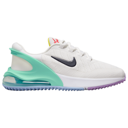 Boys' Grade School - Nike Air Max 270 Go - Summit White/Obsidian/Green