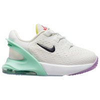 Nike Air Max 270 White/Pink Foam/Honeydew Grade School Girls