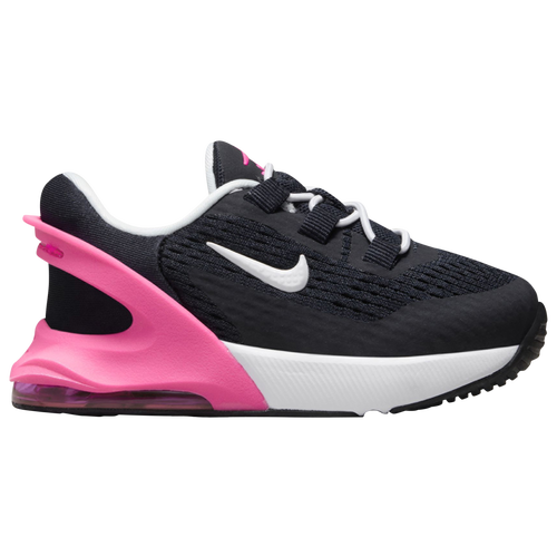 

Girls Nike Nike Air Max 270 Go - Girls' Toddler Shoe Dark Obsidian/Fierce Pink/White Size 04.0