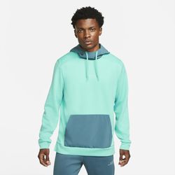 Men's - Nike Dri-FIT Q5 Fleece Pullover - Washed Teal/Ash Green/Lt Bone