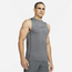 Nike Pro Dri-FIT SL Slim Top - Men's Iron Grey/Black