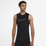 Nike Pro Tight Sleevless Top - Men's Black/White