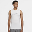 Nike Pro Tight Sleevless Top - Men's White/Black