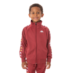 Boys' Grade School - Kappa Annistonin Track Jacket - Red/Red