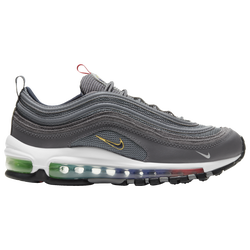 Boys' Grade School - Nike Air Max 97 - Grey/Navy/Purple