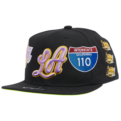 

Mitchell & Ness Los Angeles Lakers Mitchell & Ness Lakers HL City Fitted Cap - Adult Black Size 7