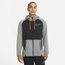 Nike Therma Fleece Full-Zip Hoodie Novelty - Men's Black/Heather/Black