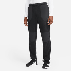 Men's - Nike Therma Fleece Winterized Pants - Black/Black/Iron Gray